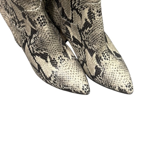 Sam Edelman Hai Snake Heel Point Toe Tall Boots Size 8.5 New without box - Picture 2 of 8